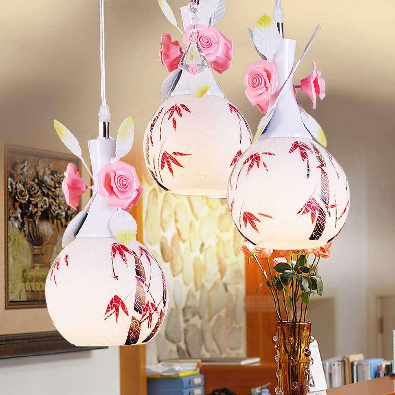 餐厅吊灯三头吧台饭厅餐吊灯具个性创意现代简约新款单头水晶灯