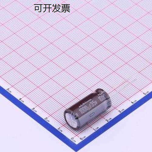 UPW1V102MHD 直插铝电解电容 1000uF ±20% 