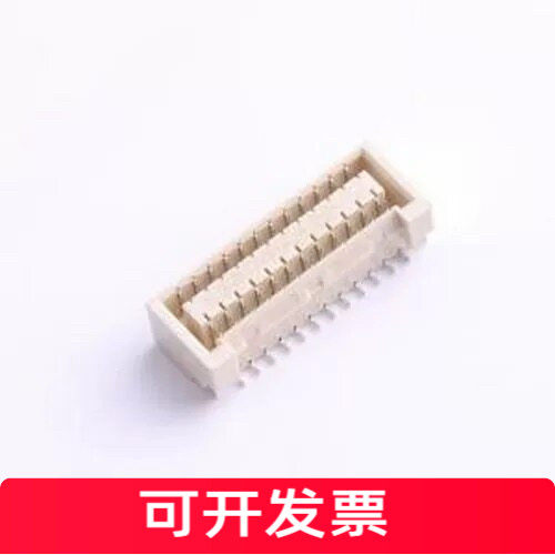 GHD-24AB 线对板针座 2x12P 间距:1.25mm 立贴 SMD,P=1.25mm