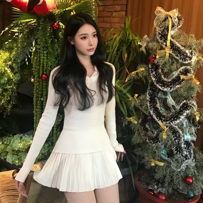 迪士尼穿搭毛衣服朱迪兔子警官百褶裙套装成人秋冬环球影城学院风