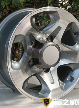 适用于丰田LC80霸道LC100LC200海拉克斯16寸越野轮毂铝合金胎铃