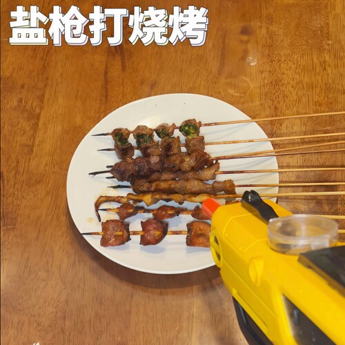 灭蝇盐枪打烧烤做饭撒盐神器