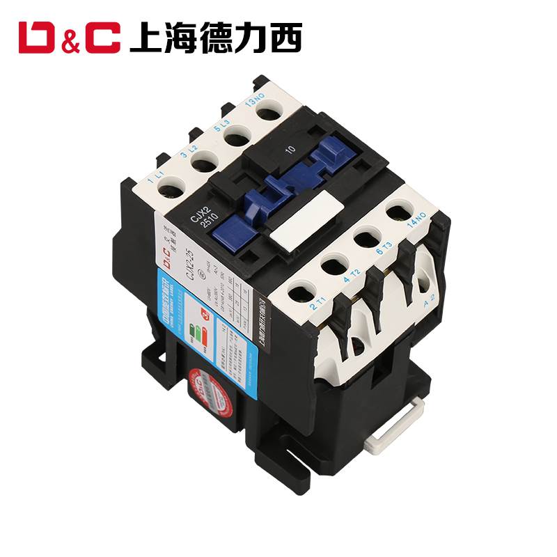 上海DC 交流接触器25A CJX2-2510 2501 220v/380V线圈银触点