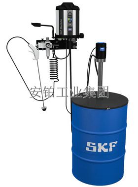 SKF原装带磁阀气动电机MPB气动泵油箱泵递进式单双线润滑系统正品