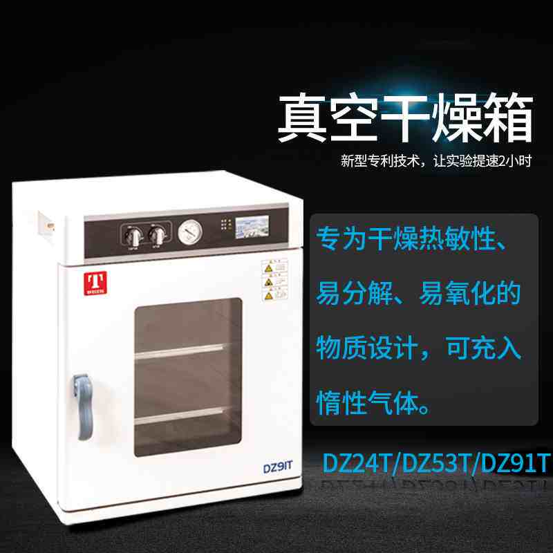 电热真空干燥箱 天津泰斯特 DZ53T 真空烘箱DZ91T 真空干燥箱DZ24