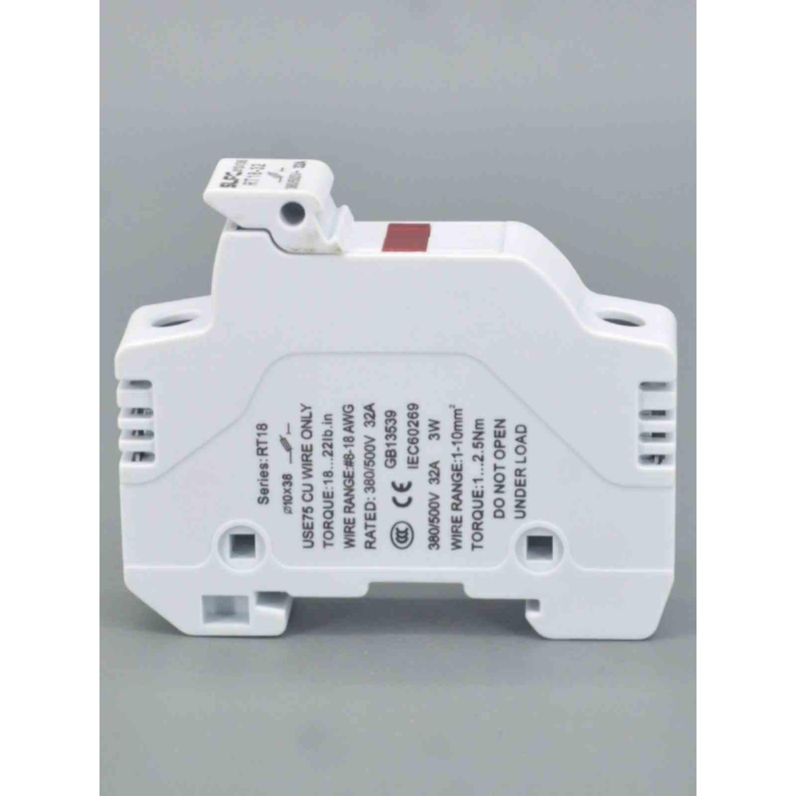 新力(永上) 低压圆筒帽形熔断器座 保险座 RT18-32X 1P  带指示灯