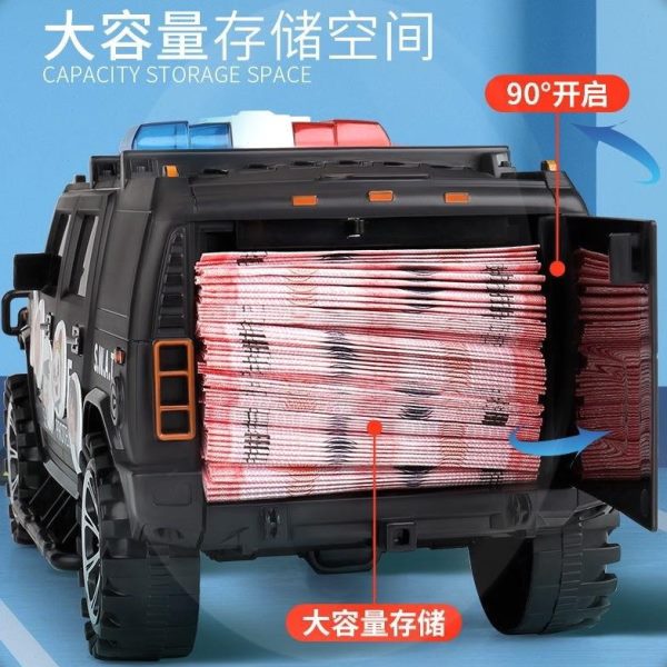 2023益智存钱罐年新款男女生网红儿童玩具指纹汽车运钞密码箱储蓄