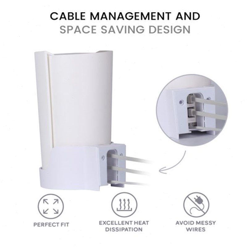 路由器壁挂支架用于hTP-Link Deco X90 X96 和 X5700收纳盒置物架