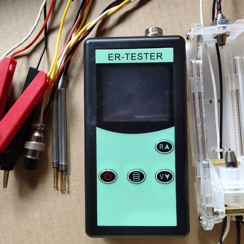 100V四线ER5内阻测试仪高精度镍氢纽扣锂电池电瓶交流毫欧表