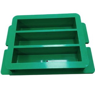 水泥胶砂试模灌浆料试块模具盒子40*40*160压浆软练三联全钢塑料