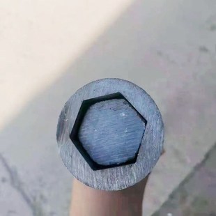 外圆内六角管无缝空心管内六方异型钢管六棱钢棒伸缩外套内轴零切