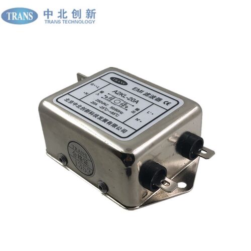 中北创新电源滤波器A2KL-10A/A2KL-20A 交流双向双极滤波250V20A