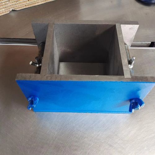 全钢制加厚150抗压铸铁混凝土试模100三联试块模具70.7砂浆砼抗渗