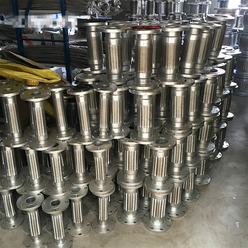 304不锈钢波纹管编织网软管4分6分1寸高温高压蒸汽管金属软管油管