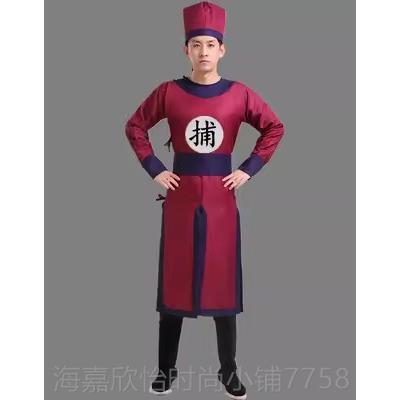 正品少年衙役服装演侍装明朝御前卫衙门官差官兵武松捕快表出古服