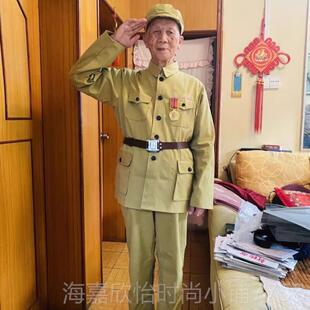 新款服抗美援老式红军衣服49式50式解放志愿军抗表战长津湖朝影视