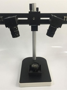 促新款 立体支架固定双目支架双目视觉工业相机双目板双am相机支新