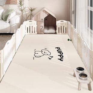 宠物地垫防水防尿专用饲养狗狗笼子睡垫猫咪皮革餐垫隔凉垫狗笼垫