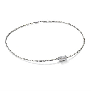 AILEQ 锁骨链S925纯银河项圈项链高级感简约百搭女配饰春夏挂绳K5