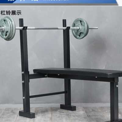 依尔思举重床简易举重床卧推架杠铃架平推举重床 卧推杠铃