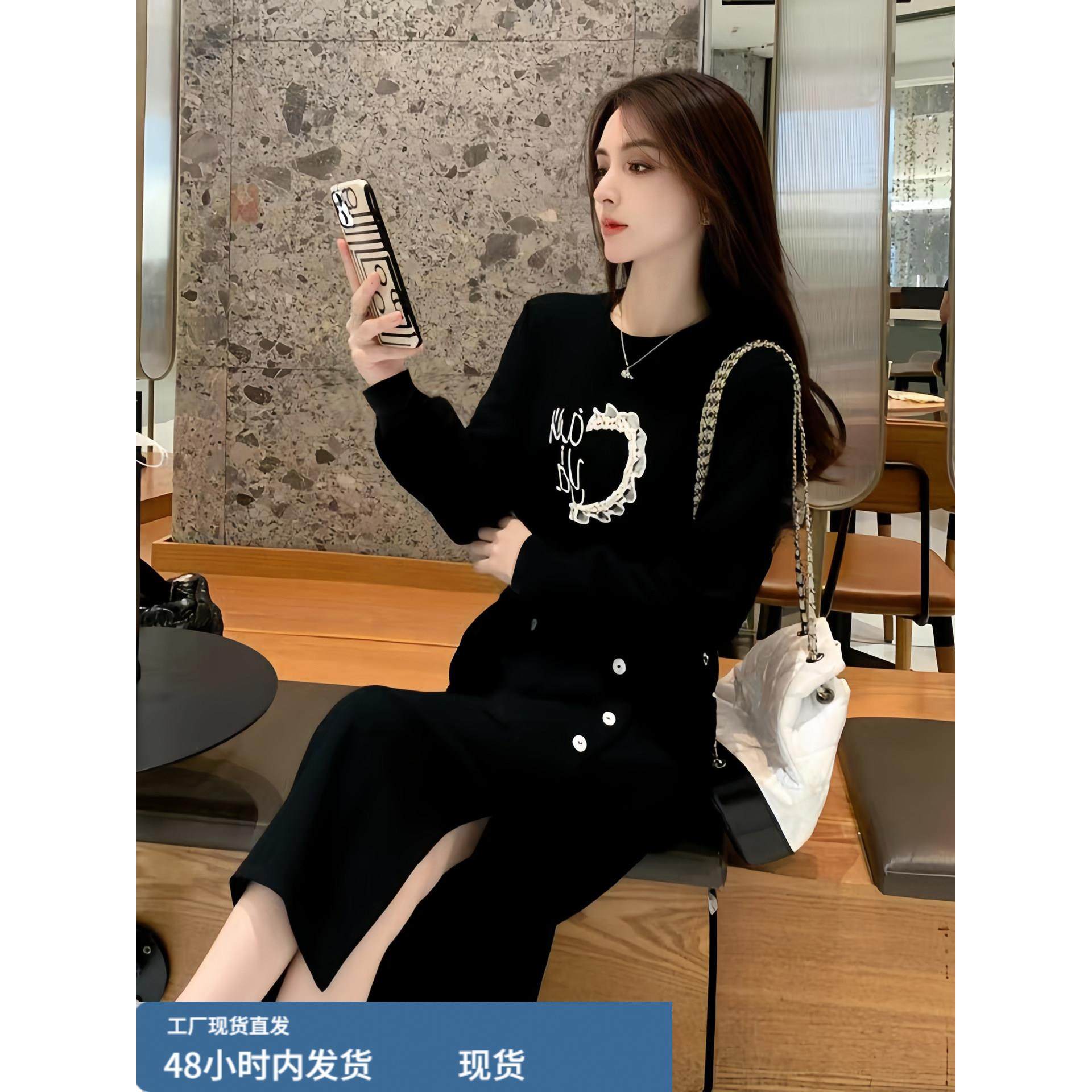 巨好看的秋装一整套显瘦高级感休闲减龄超火卫衣半身裙子两件套女,孕妇装/孕产妇用品/营养,套装,淘宝优惠券,粉丝福利购,淘宝优惠卷