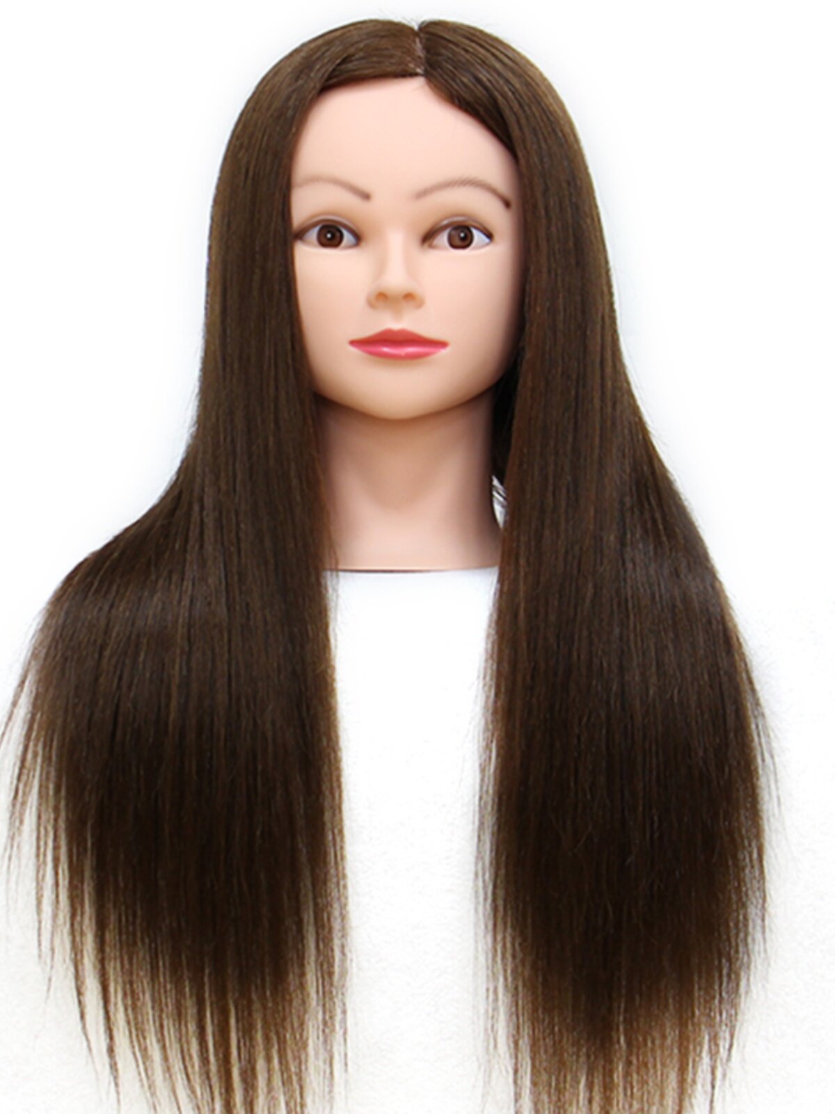 定制促销人头模型真发全真学徒假人头模型练习k模特头美发专用公