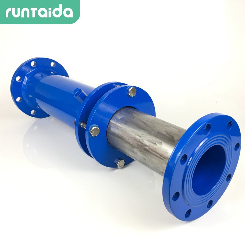 热力管道弹性套筒伸缩器法兰式无推力补偿器免维护注填套筒补偿器