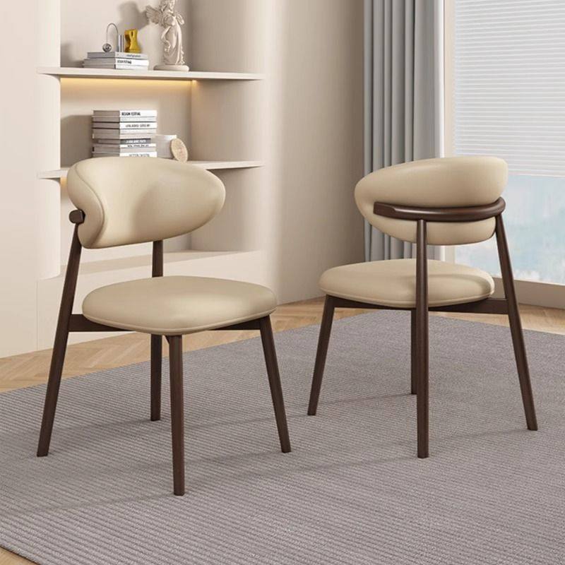 北欧金属餐椅家用简约现代设计师靠背椅子餐厅休闲轻奢书桌凳子