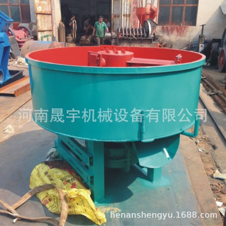 不锈钢混凝土搅拌机参数 平口立式砂浆搅拌机 圆盘350型搅拌机