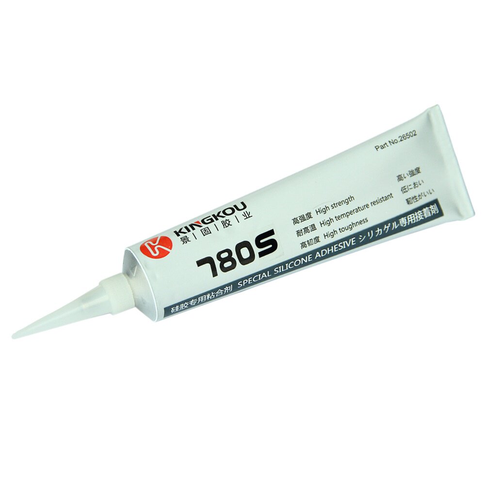 景固780S硅胶粘合剂 高强度硅胶粘硅胶 布料 玻璃专用 透明环保