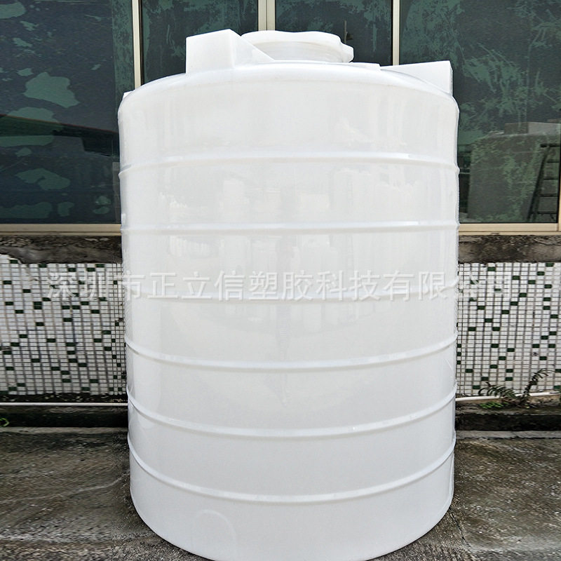 1吨卧式塑料水塔2000L塑料大桶储水桶太阳能储水罐5T车载打药桶