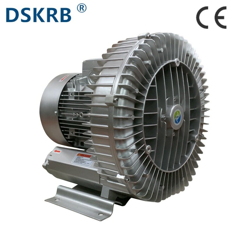 南京高淳销售KRB-81D-2旋涡式风机5.5KW螃蟹养殖增氧曝气漩涡气泵