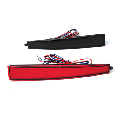 FOR BEZZA后杠灯LED带行车刹车转向流水后保险杠尾灯流光加装改装