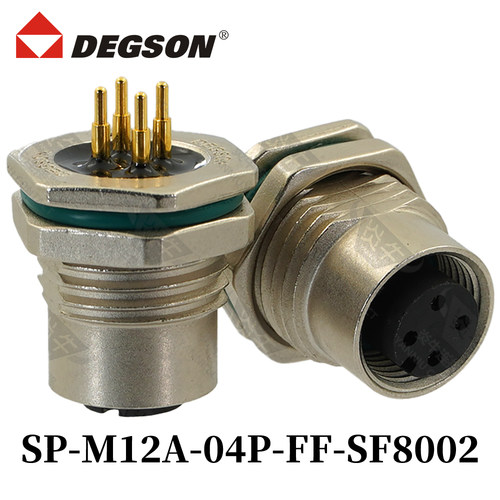 DEGSON圆形连接器SP-M12A-MM-FF
