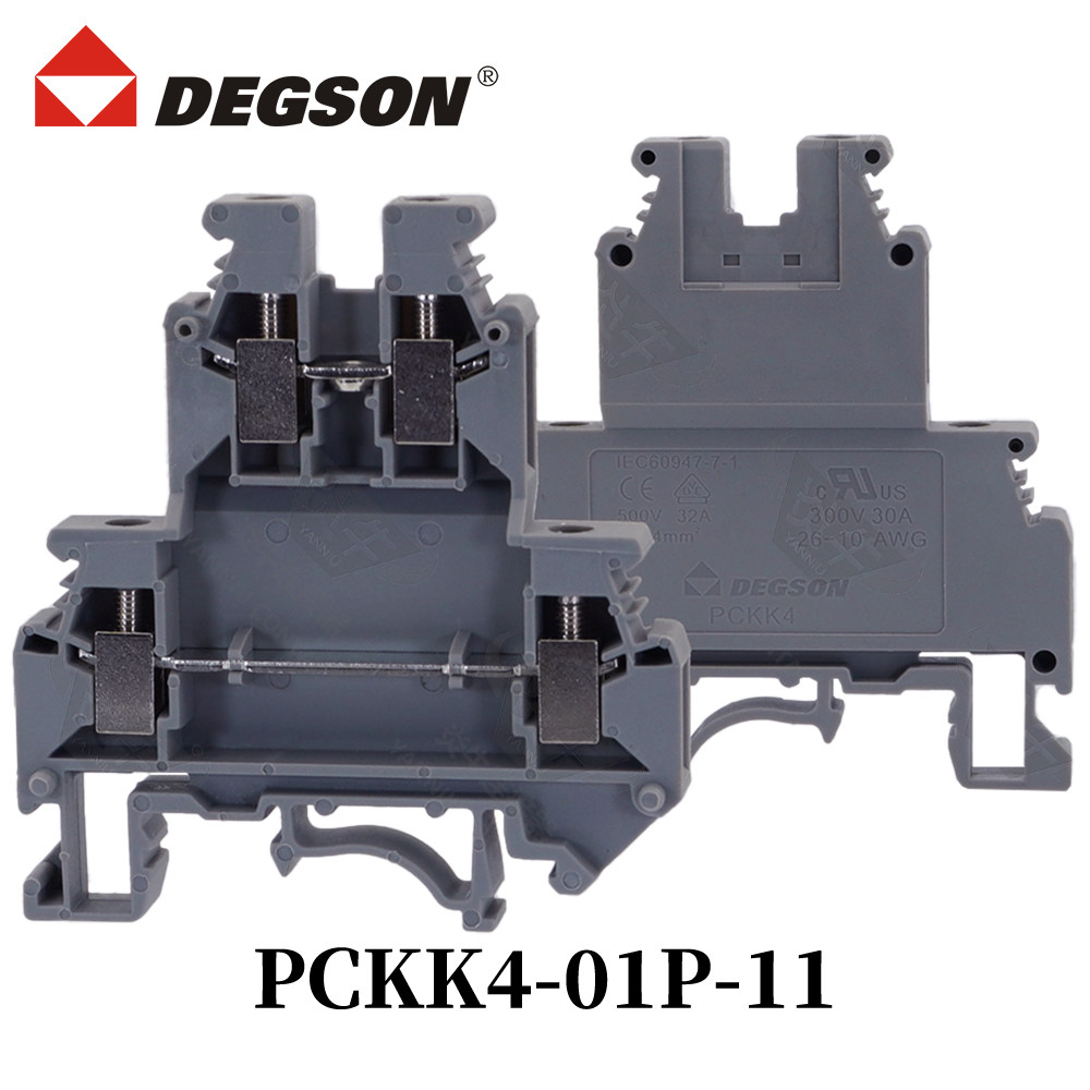 DEGSON导轨式接线端子PCKK4-01P