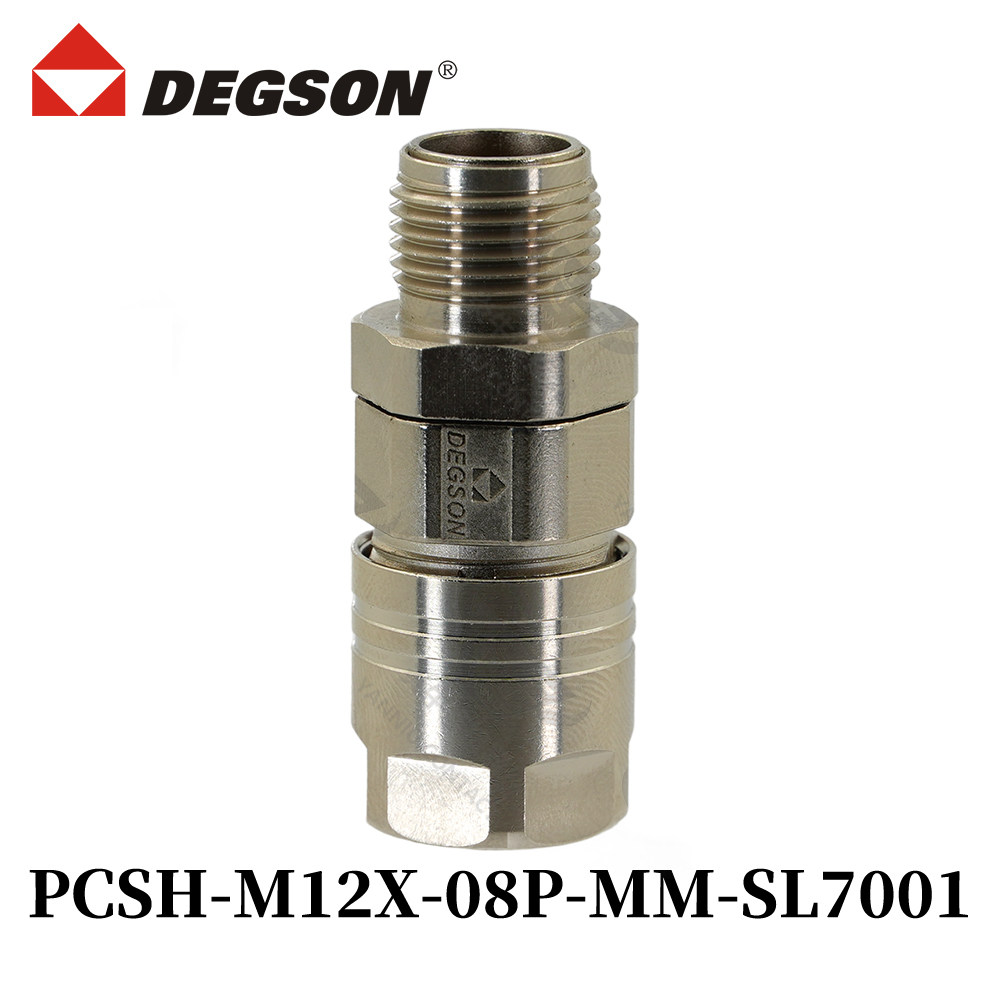 DEGSON圆形连接器PCSH-M12X-08P