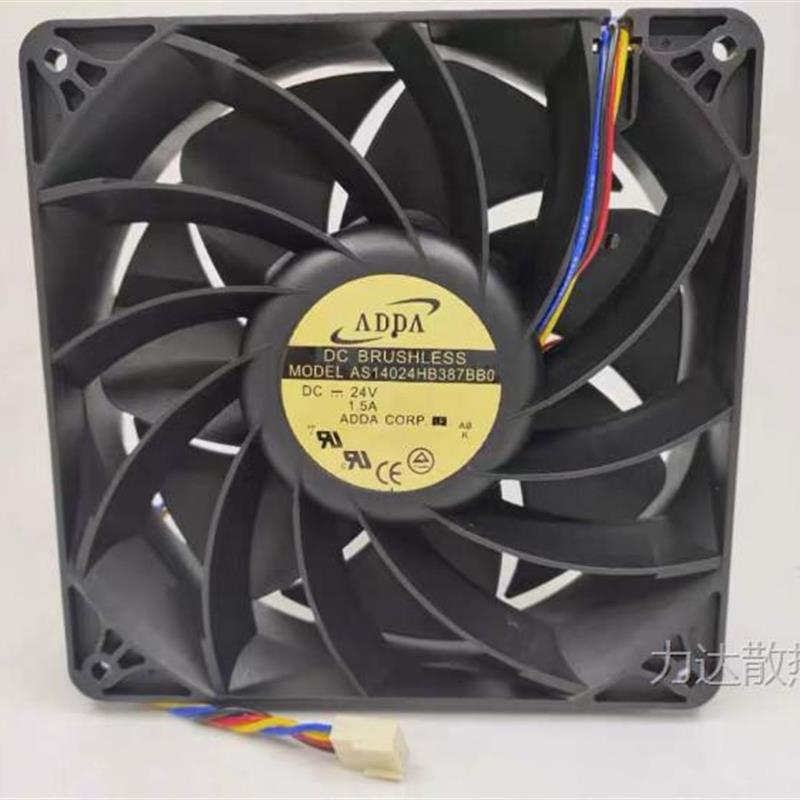 AS14024HB387BB0全新原装协喜ADDA DC24V 4线PWM 14038 散热风扇