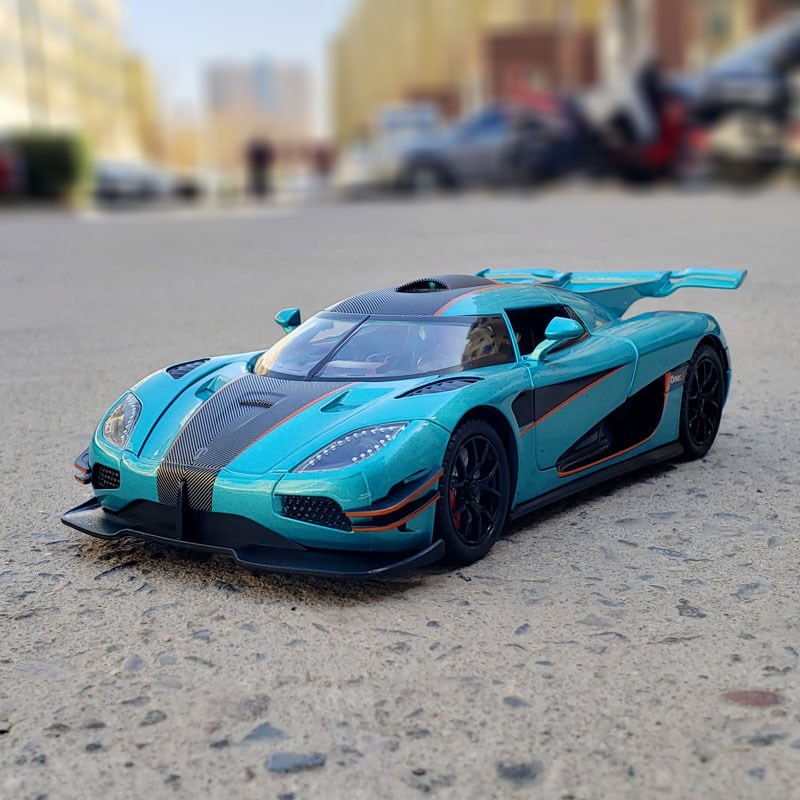 1:24柯尼塞格ONE合金超级跑车汽车模型儿童玩具车男孩礼物车摆件