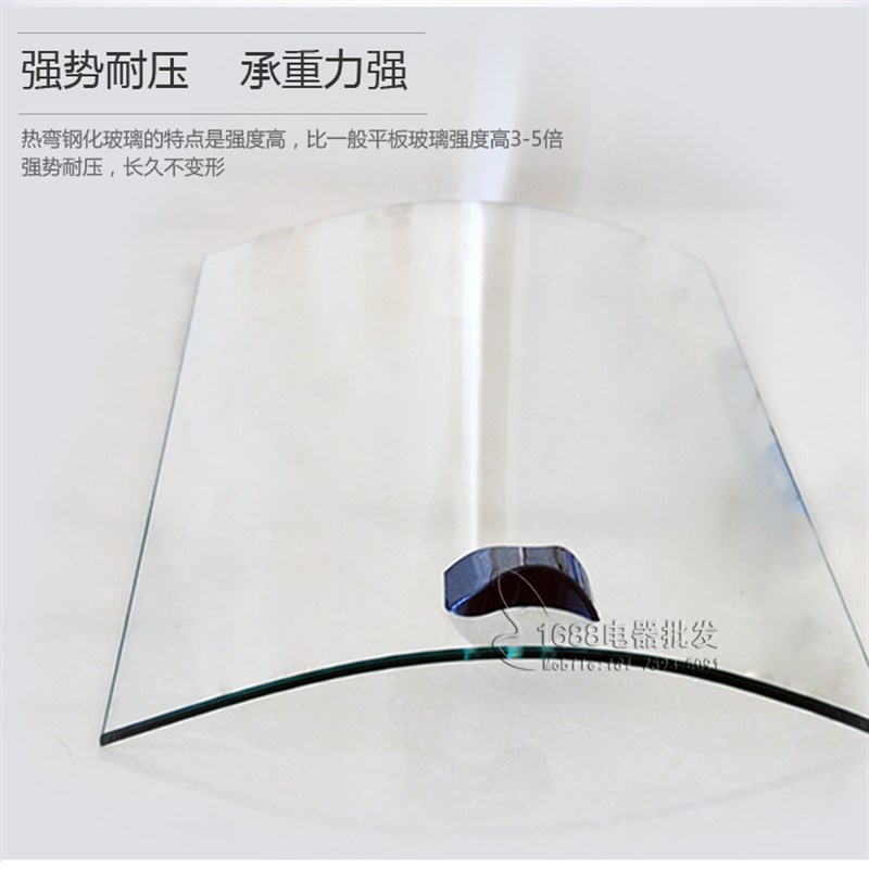 点菜柜弧形玻璃冷冻冷藏展示柜冰柜圆G弧玻璃冒菜柜热弯推拉弓形