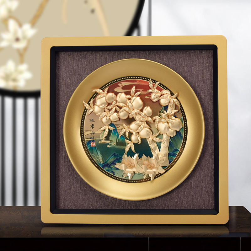 毕业礼物送学校送老师桃李满门金箔画纪念实用摆件男女教师节礼品