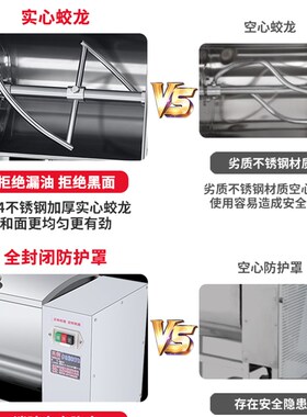 和面机商用家用5 15公斤小型多功能自动电动不锈钢揉面粉搅拌机25