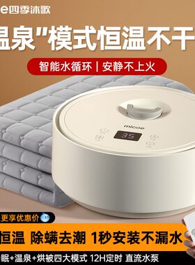 水暖电热毯双人单人水热毯水循环家用2024新款水暖电褥子老人专用