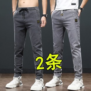 抗撕裂牛仔裤春秋冬工作裤男耐z磨电焊建筑工地劳保服裤子男工作