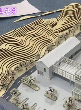 木质底板底台地板底盘展示台 建筑模型地形地貌山体山地沙盘定制