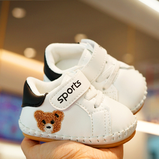 12个月男女宝宝卡通软底防滑学步鞋 1岁3 春秋婴幼儿单鞋