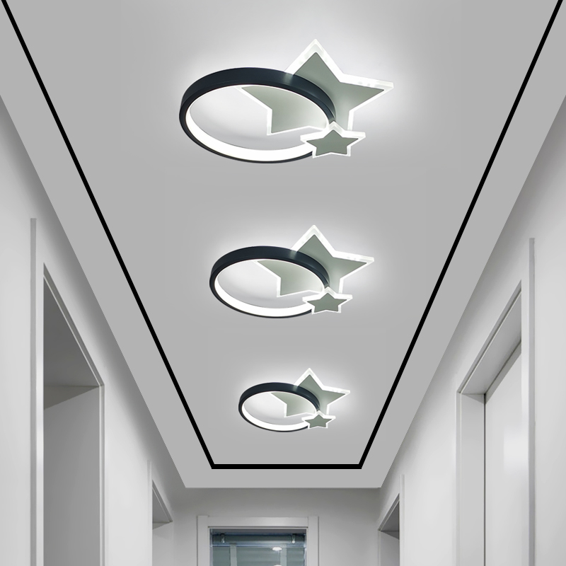 现代简约过道灯走廊灯 入户玄关阳台灯 网红爆款吸顶灯2023年新款