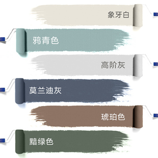 水性木器漆家用家具翻新衣柜柜子门改色换色木漆R自刷涂料黑色油