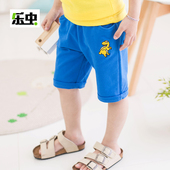 夏装 男童短裤 小童七分 男宝宝幼儿童装 20M21新款 外穿儿童裤 子夏季