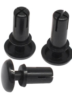 CZ五金黑色尼龙铆钉塑料t铆钉尼龙R型铆钉PC板铆钉塑胶子母形柳钉