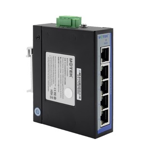 安装 5口百兆以太网交换机非网管型工业级导轨式 ESD 6405sa 宇泰UT